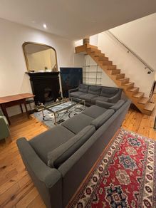 Pair of three/seater sofas priced to go.