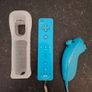 Blue Nintendo Wii Bundle - Limited Edition Image 2