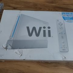 Nintendo Wii with Box - Fair box condition
