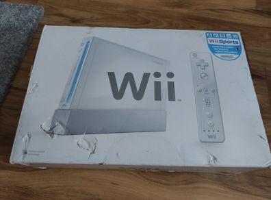 Nintendo Wii with Box - Fair box condition