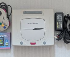 Sega Saturn : Saroo : 128GB : ReSaturn PSU : Japan Import
