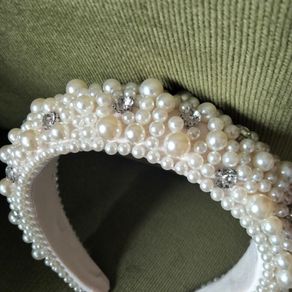 Brand New Pearl And Bling Headband