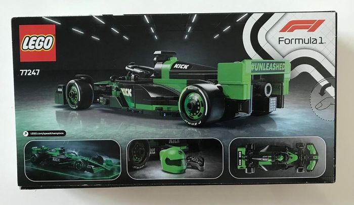 Lego 77247 kick sauber F1 race car