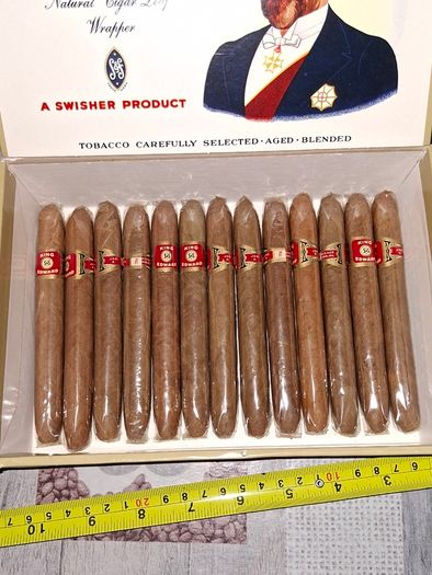 Vintage Box for 50 King Edward Invincible Deluxe with 13 Unopened Inside, Postage Available or collection