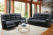 3 Seater leather Recliner Sofa Black, brand new!