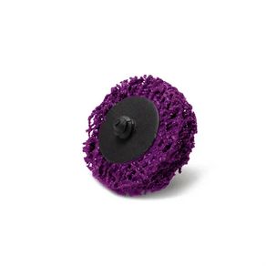 Glass Polish 11151 - Quick-Lock Clean and Strip Disc / 2" 50mm - Purple