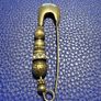 Cynthia Miglio Silver Beaded Safety-Pin  Brooch Image 2