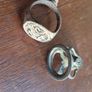 Metal Detecting Job Lot! Roman Fibulae, Tudor bits, Rings, Seals, Coin. UK Finds! Image 7
