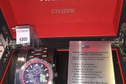 Citizen watch red arrows eco drive solar powered LIMITED EDITION