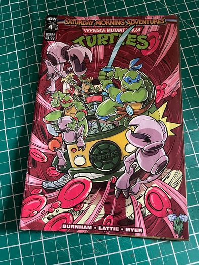 Teenage Mutant Ninja Turtles - Saturday Morning Adventures Idw Comics #4 Cover A