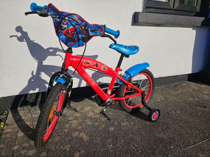 Kids Spiderman Bike