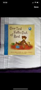 kids book - One Ted falls out if bed