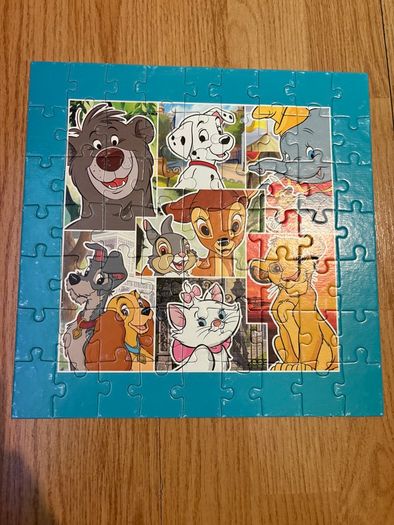 Clementoni Disney animals frame and jigsaw puzzle