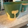 Set of 3 vintage French style plastic flower pots Image 4