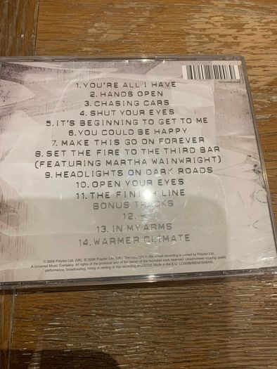 Snow Patrol - Eyes Open