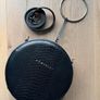 Round leather crossbody bag - Argument Image 2