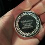 2.3oz St. Sebastian Silver 100 Greatest Masterpieces 50mm Art Round Medal Silver Sterling 925 Image 2