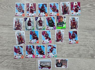 West Ham football cards