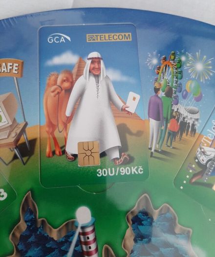 mint 10 world call cards 1998 in folder