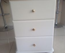 small chest of drawers/ large locker