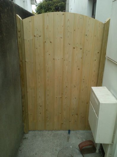 Timber and steel Side Gates
