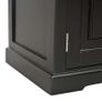 TV Cabinet Black 90x30x40 cm Wood Image 8