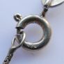 Vintage Sterling Silver Black Teardrop Pendant, Natural Onyx Necklace, Large Black Pendant, Silver Teardrop Pendant, length 18" - 4,5g Image 10