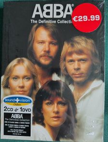 ABBA - The Definitive Collection Deluxe Sound + Vision 2xCD / DVD Set (2004) BRAND NEW SEALED