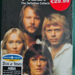 ABBA - The Definitive Collection Deluxe Sound + Vision 2xCD / DVD Set (2004) BRAND NEW SEALED