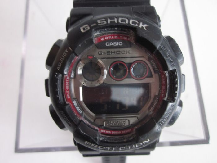 Vintage Casio Mens Black G SHOCK GD 120TS 3427 Digital Watch