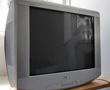 Sony Trinitron Silver 21 or 24 Inch TV