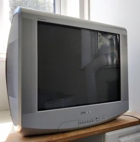 Sony Trinitron Silver 21 or 24 Inch TV
