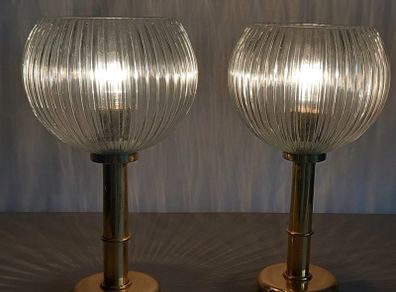 Pair of vintage Hollywood Regency Orion lamps