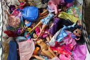 Bag of Barbies and Accessories