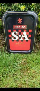 Old beer  tray