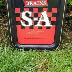 Old beer  tray