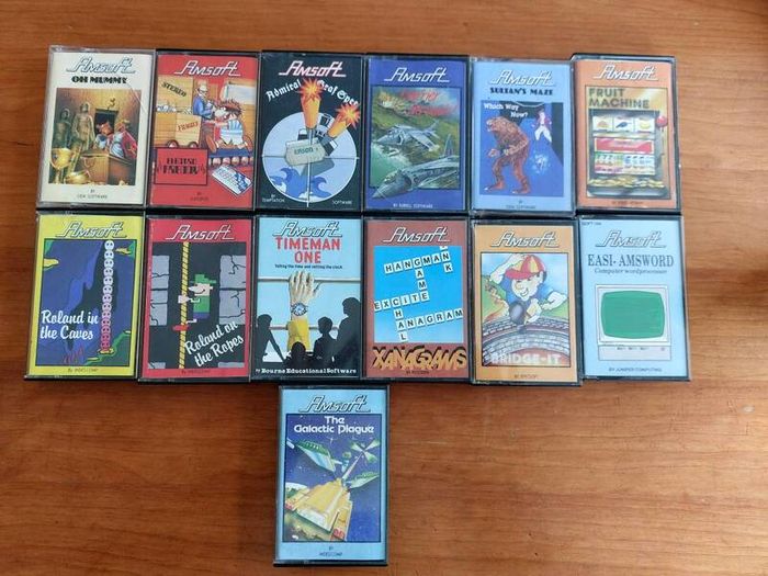 Amsoft Retro Games Bundle / Vintage Console Games