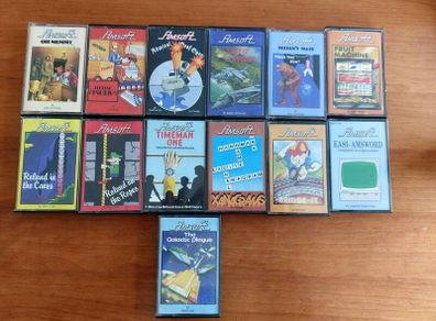 Amsoft Retro Games Bundle / Vintage Console Games