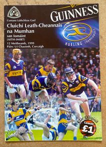 1999 Clare v Tipperary - GAA Munster Senior Hurling Championship Semi Final Replay Programme