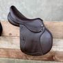 Brown leather saddle Image 5
