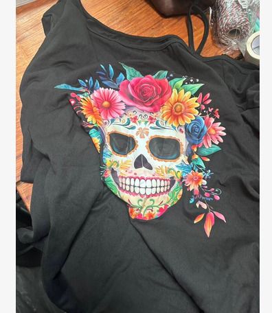 Unique Black Top with asymmetrical neckline size 20