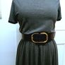 Dress with an asymmetrical neckline Image 4
