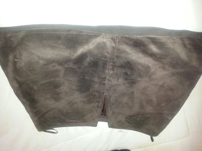 Brown Suede Skirt