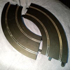 Scalextric C8529: 2x 90 degree Radius 2 Track Curve  (r2)