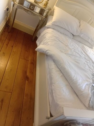 bedframe and mattress