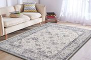FREE EXPRESS SHIPPING Traditional Area Rugs 60x110 cm Serene Cashmere Style Soft Short Pile Vintage Rug - Carpet for Dining Room Easy To Clean