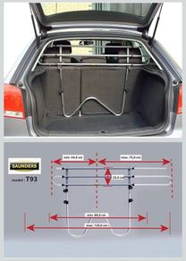 Saunders SUV dog guard.