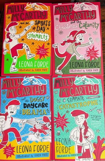 BRAND NEW - Milly McCarthy book set (4)