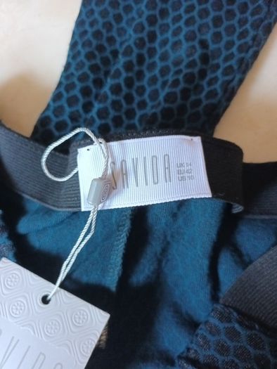 Savida Petrol Jacquard  Leggins.   S. 14.  B.N.W.T.