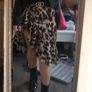 Ladies nasty gal leopard skirt Image 6